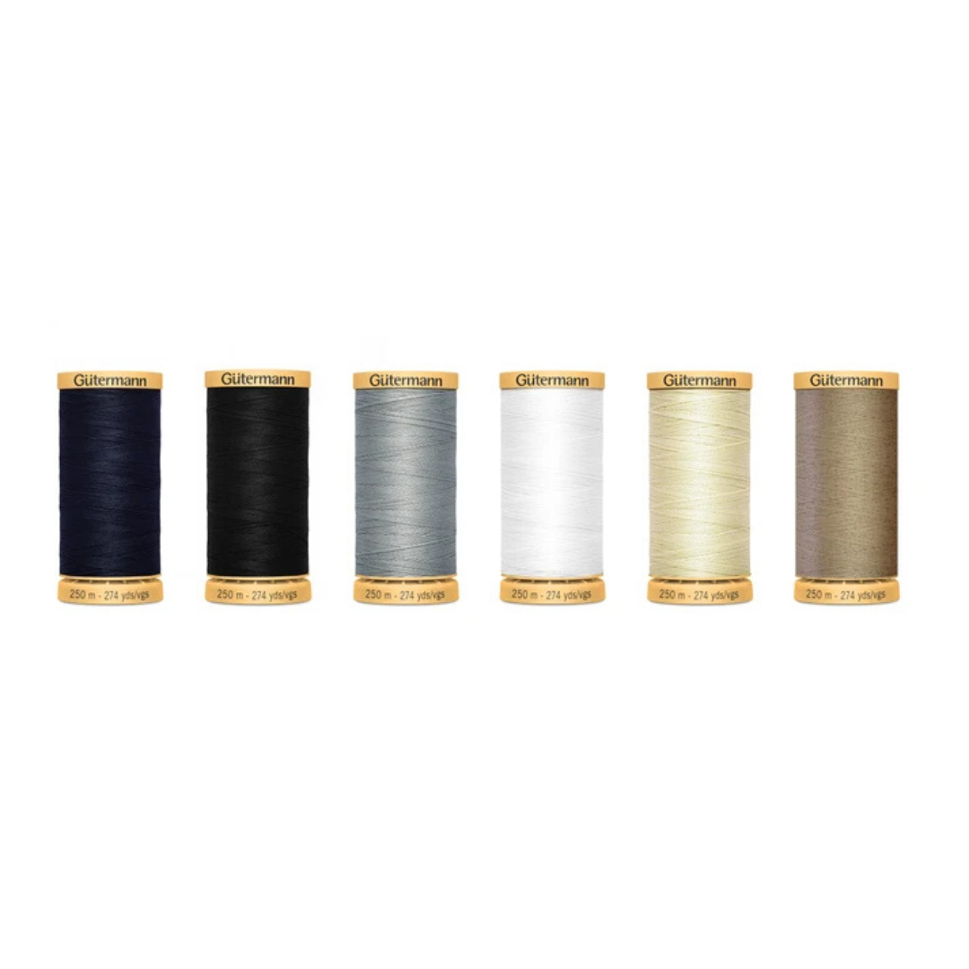 Village Fabrics Quilters Thread 250m - 6 Reels