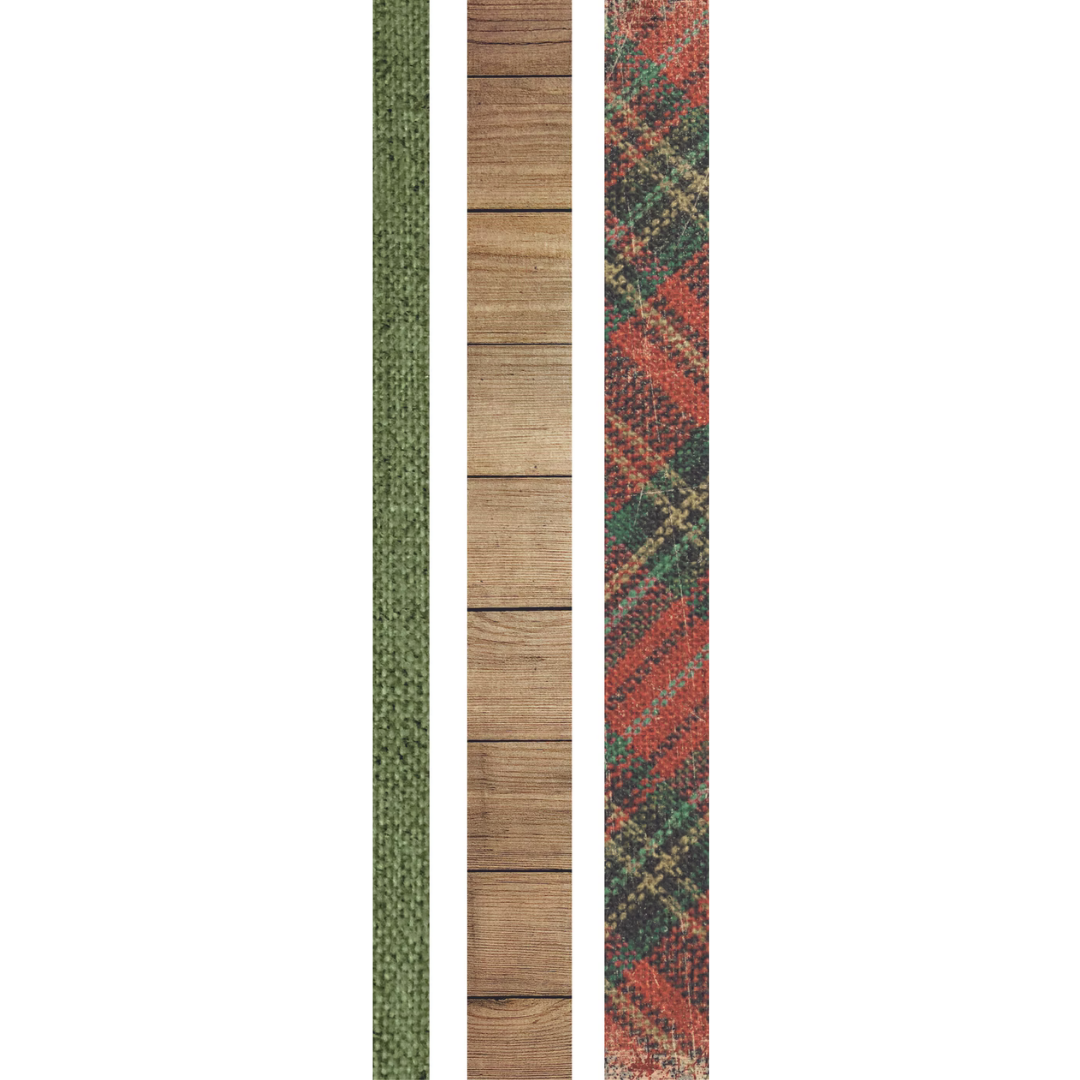 Funky Fossil Set of 3 Timeless Treasures Trio Washi Tape