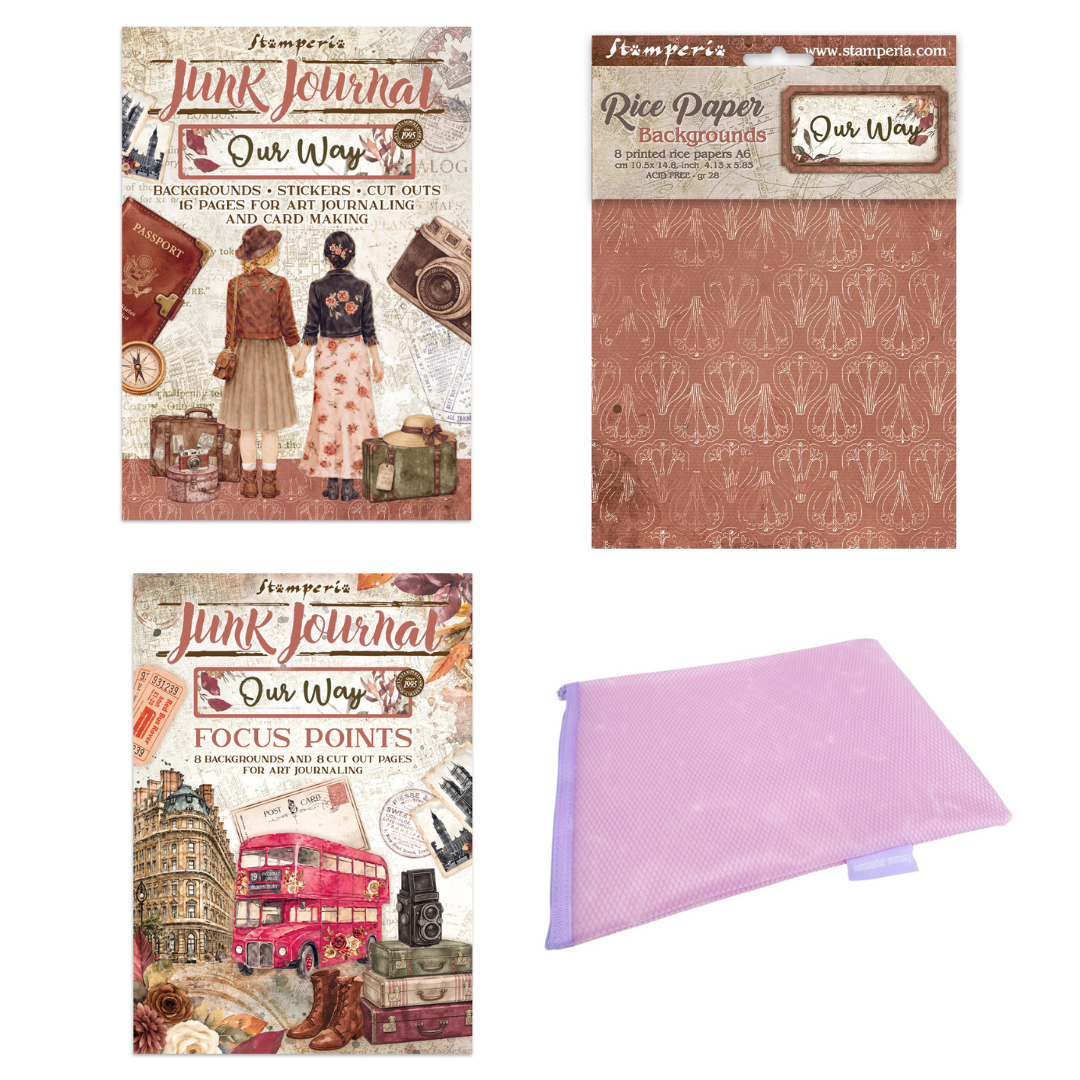 Stamperia Our Way Junk Journal Mini Collection