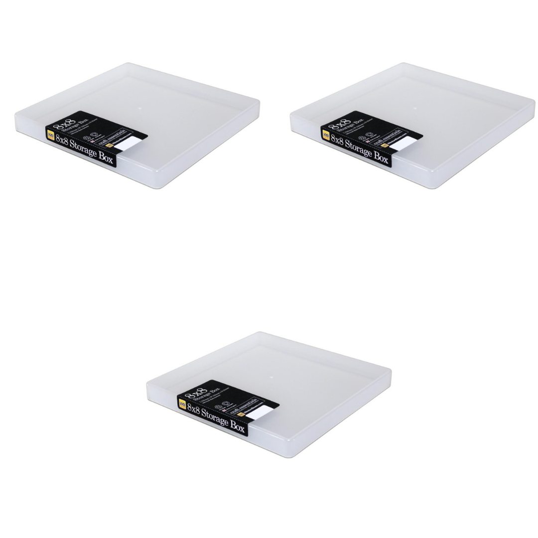 Weston Set of 3 8"x8" Storage Boxes