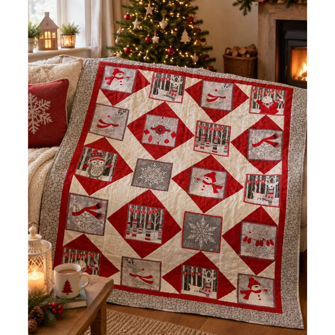 Village Fabrics Christmas Magic Quilt