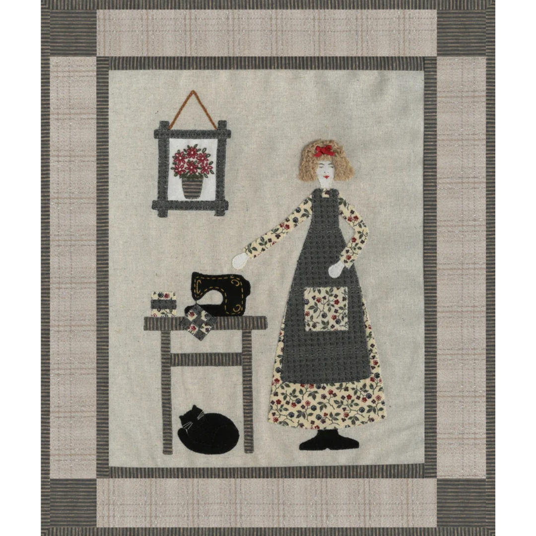 Village Fabrics Miss Poppy Kit