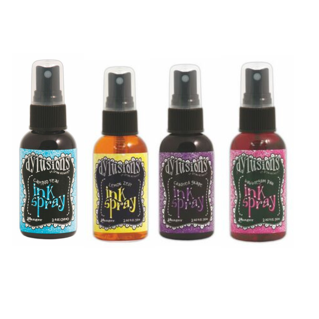 Dylusions Ink Spray Set - 4 x 2oz Bottles