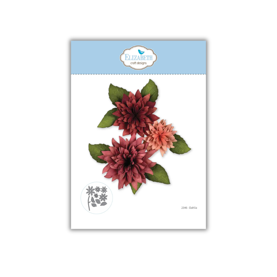 Elizabeth Craft Designs Dahlia Die Set - 10 dies