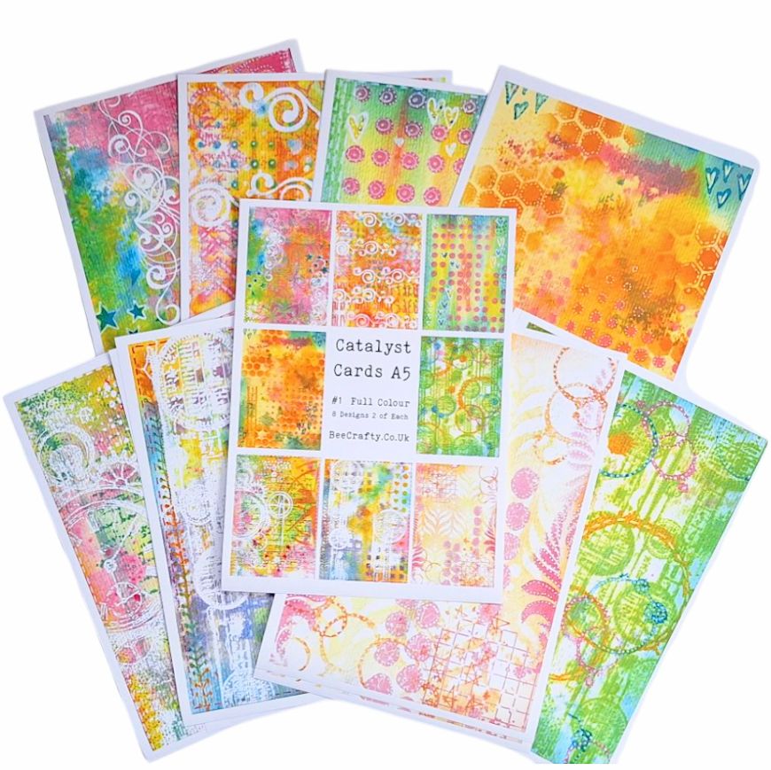 Bee Crafty Catalyst 16 A5 Full Colour Cards - #1