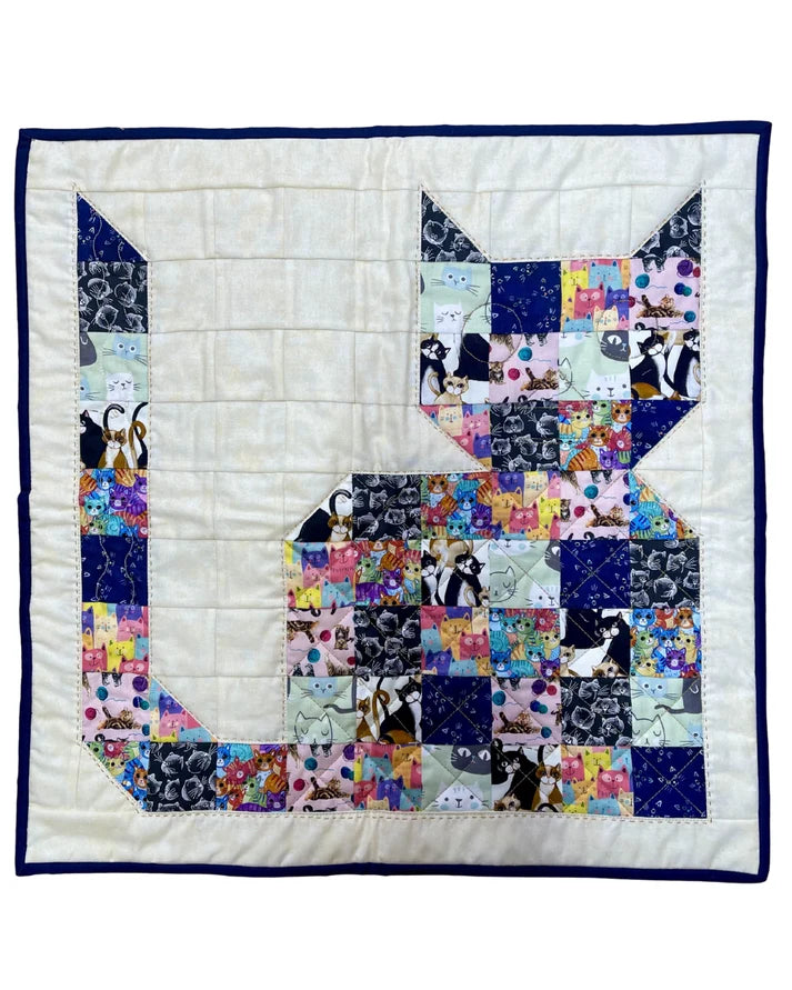 Village Fabrics A Clowder of Cats Pattern