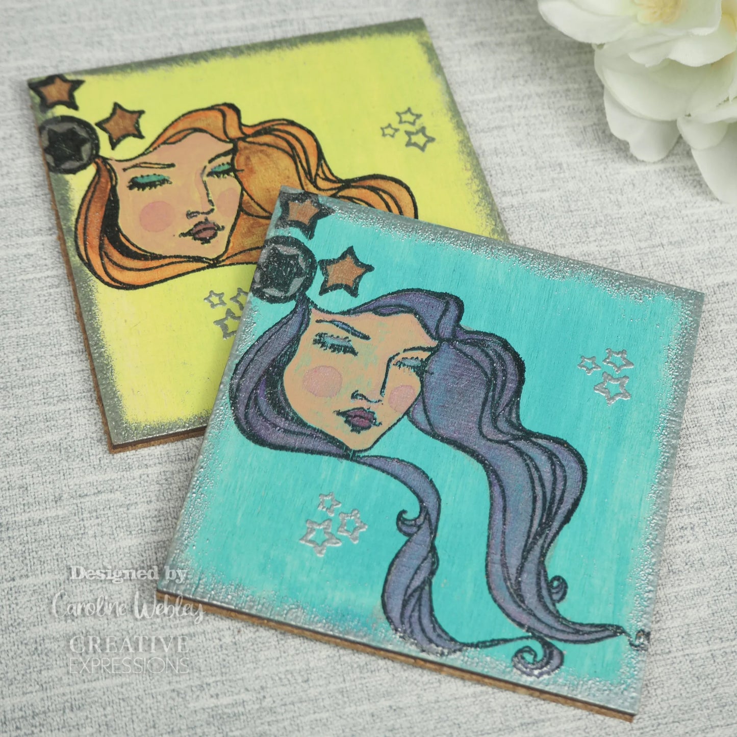 Creative Expressions Jane Davenport Clear Stamp - Mince Pie Fairy