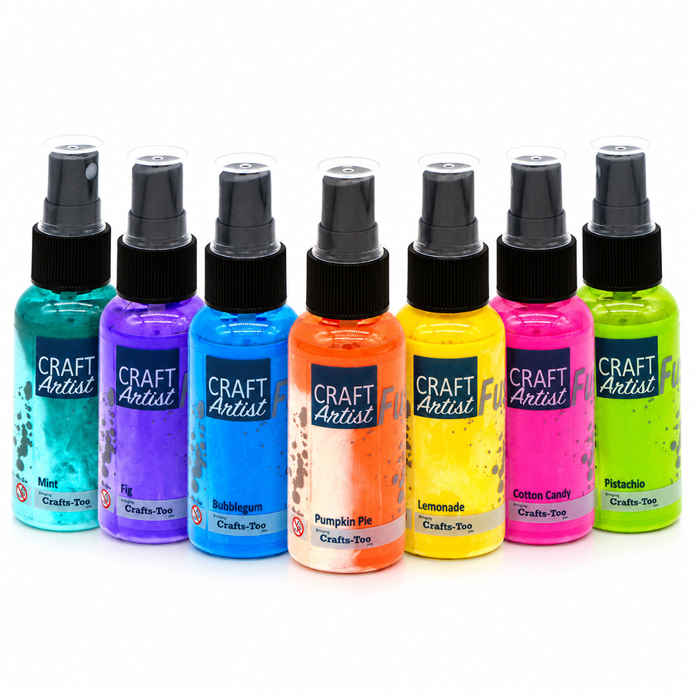 Craft Artist Fusion Spray Full Collection - Ice Cream Colours - HALF PRICE OFFER