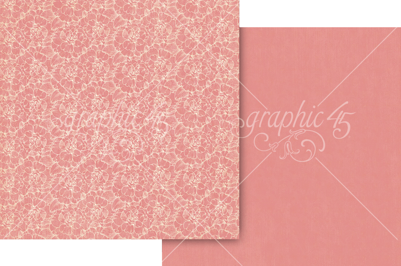 Graphic 45 Botanical Tea Keepsake Kit with Exclusive Metal Die-Set