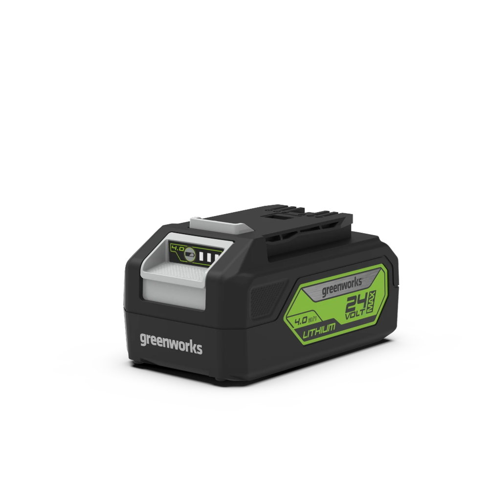 Greenworks 48V 36cm Cordless Lawnmower with 2 x 2Ah Batteries & Twin Charger