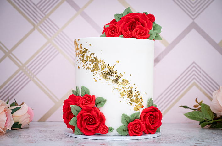 Karen Davies Sugarcraft Large Rose Silicone Mould