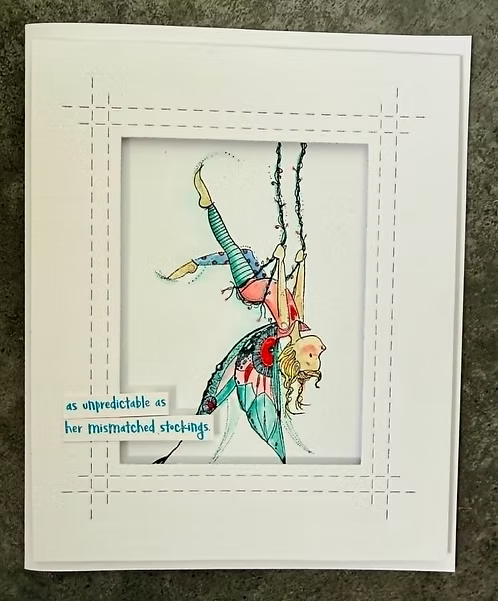 Stampanory Pippi Longstockings A6 Faeries Stamp Set