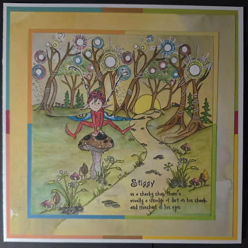 Stampanory Faery Tale Land - 13 Stamp Set - A5 Stamp