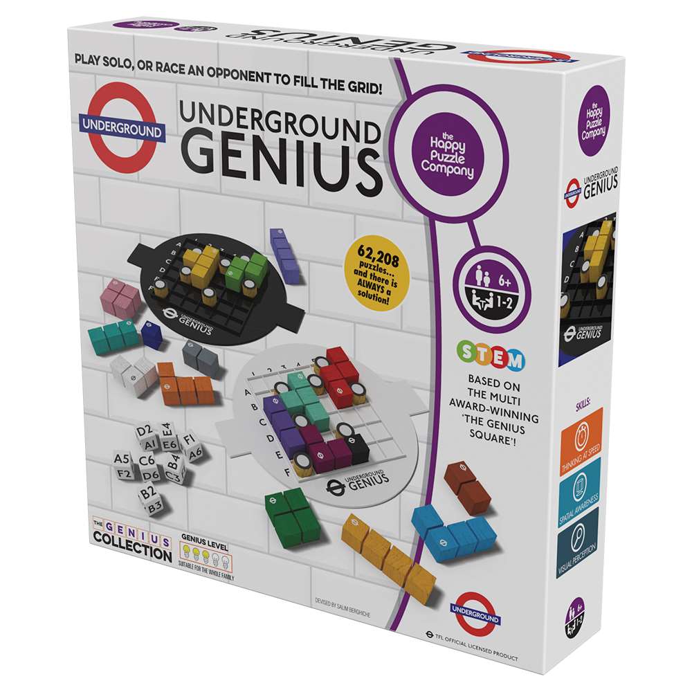 The Happy Puzzle Company Underground Genius Game