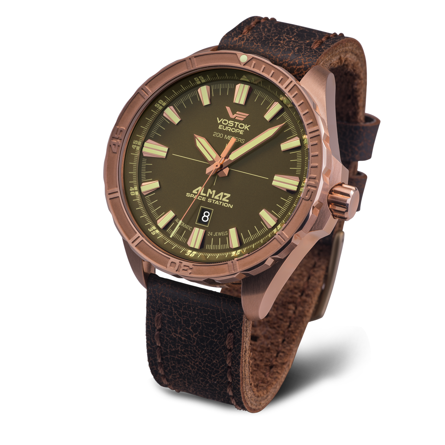 Vostok Europe Almaz Bronze NH35-320516 Watch