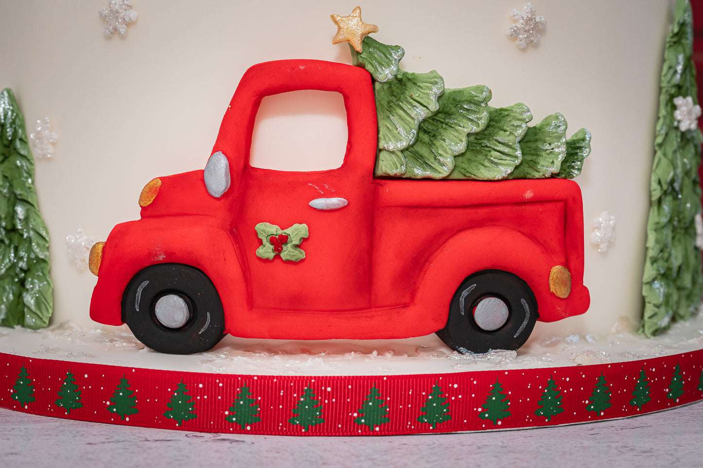 Karen Davies Sugarcraft Christmas Truck Silicone Mould