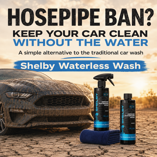 Hosepipe Ban? How to Wash Your Car Without Water