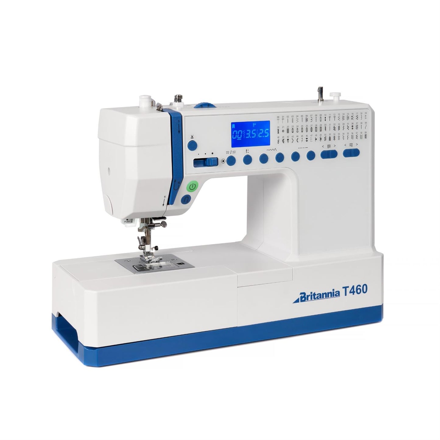 Britannia T460 Sewing Machine - Computerised Sewing Machine with LCD Screen & Auto Thread Cutter