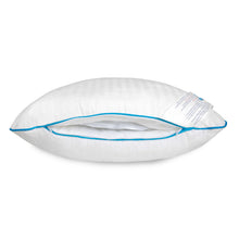 Sleep Genie Orthopaedic Pillow with Air Pocket and Specially Shaped Egyptian Cotton Pillowcase