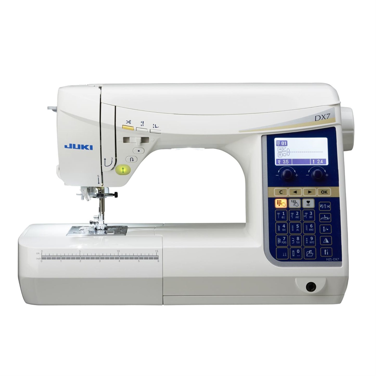Juki HZL-DX7 Sewing Machine | 287 Stitch Computerised Sewing Machine
