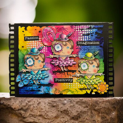 AALL & Create Die-Cutting Die Set - #DI-92 Retro Numbers