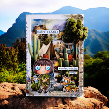 AALL & Create Creative Box #CB4 Creative Campfire | Craft Kit with Washi, Ephemera & Papers