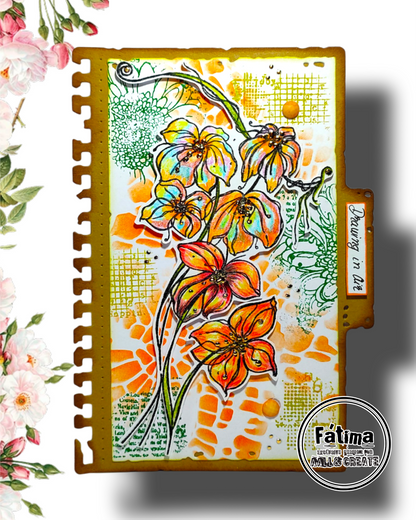 AALL & Create Whispers of Form Soizic Stamps Bundle | 6 Stamp Set Collection #TP-1398 to #TP-1403