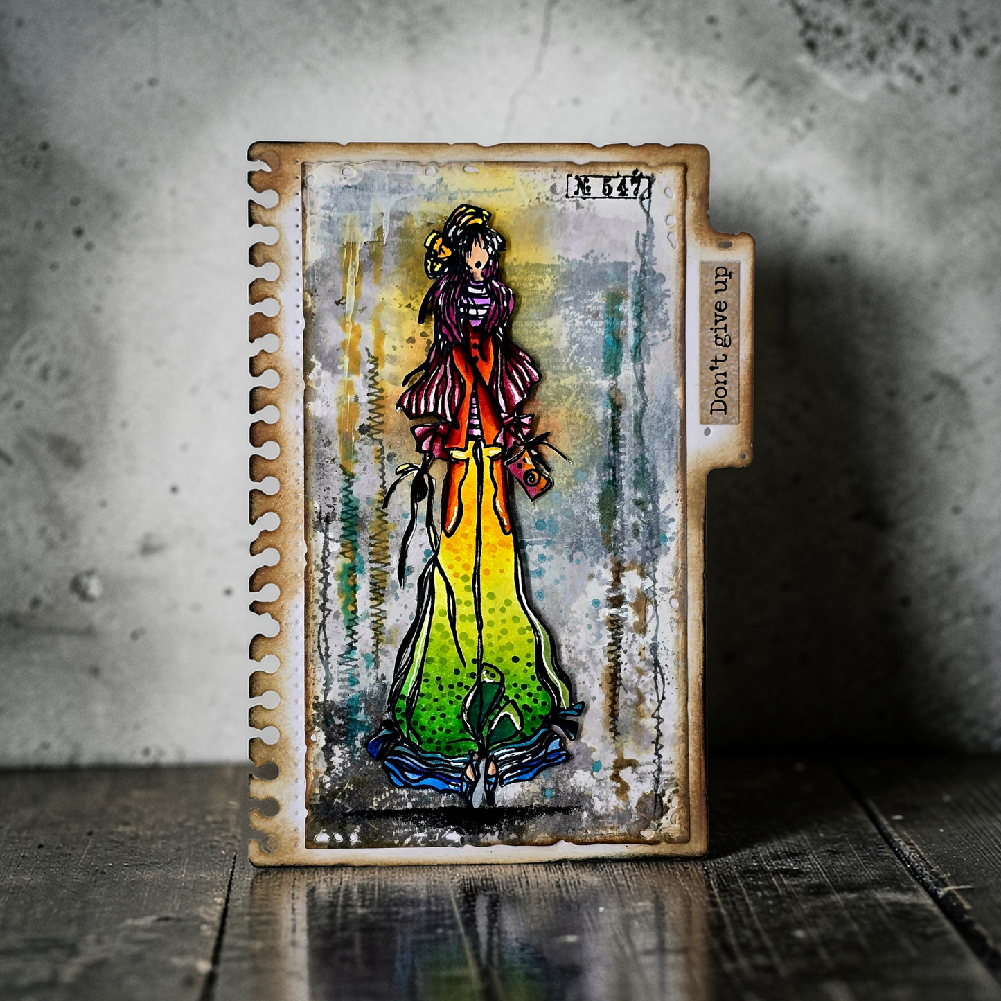 AALL & Create Die-Cutting Die Set - Spilled Feelings #DI-107