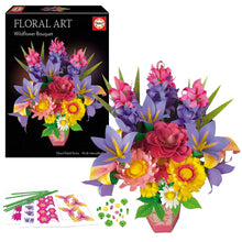 The Happy Puzzle Company Floral Art Wildflower Bouquet