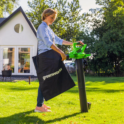 Greenworks 40V DigiPro Blower & Vacuum Kit – Two 2Ah Batteries – product detail or in-use view