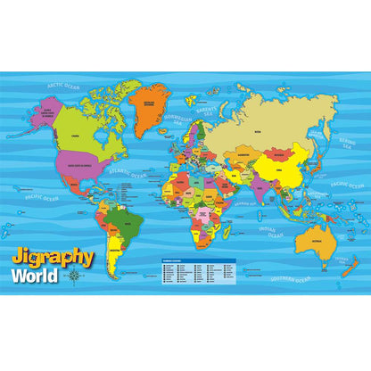 The Happy Puzzle Company Jigraphy World