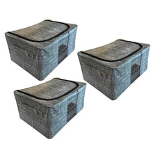 Handy Solutions Set of 3 22L Folding Storage Boxes