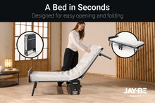 Jay-Be RE80 Rollaway Folding Bed with Single Mattress and Storage Cover