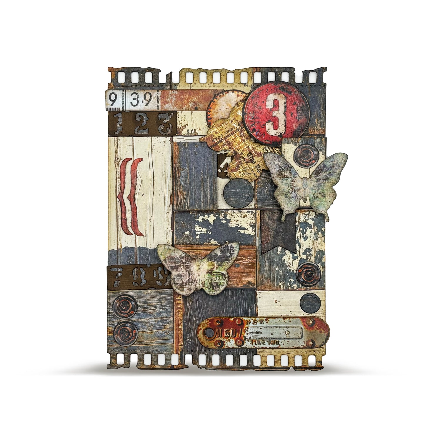 AALL & Create Die-Cutting Die Set - #DI-92 Retro Numbers