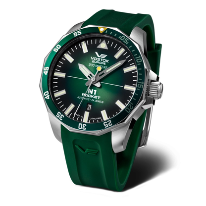 Vostok Europe N1 Rocket NH35-225A710 (Silicone Strap) Watch