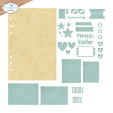 Elizabeth Craft Designs Everyday Memories Base Page Assortment Die Set - 24 Dies