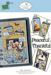 Elizabeth Craft Designs Everyday Memories Slot Pocket Die Set - 18 Dies