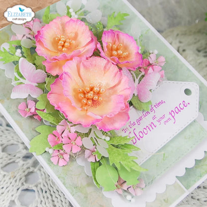 Elizabeth Craft Designs Bloom Wildly Wild Poppy Die Set