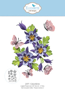 Elizabeth Craft Designs Bloom Wildly Columbine Die Set