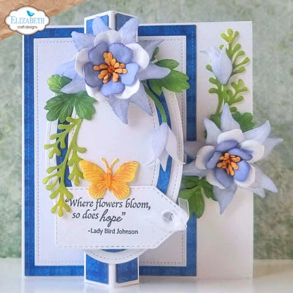 Elizabeth Craft Designs Bloom Wildly Columbine Die Set