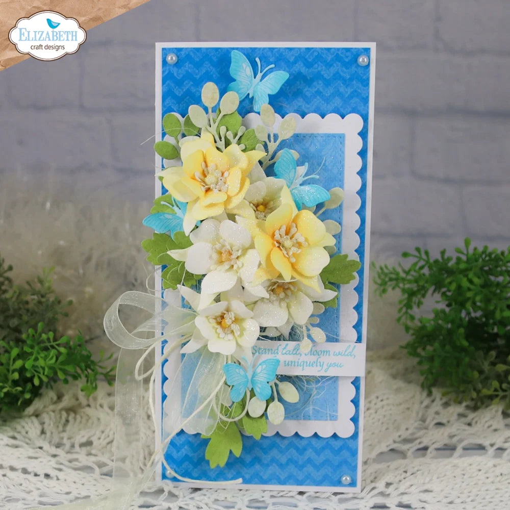 Elizabeth Craft Designs Bloom Wildly Columbine Die Set