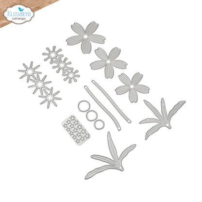 Elizabeth Craft Designs Bloom Wildly Blackfoot Daisy Die Set