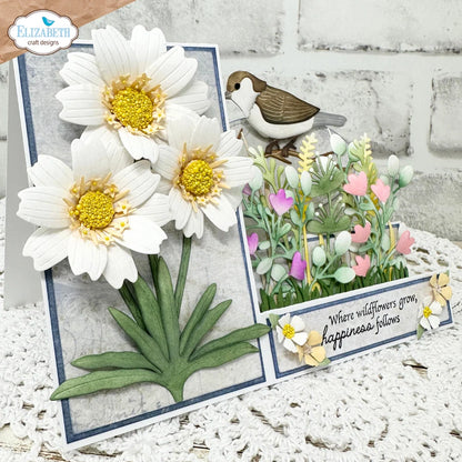 Elizabeth Craft Designs Bloom Wildly Blackfoot Daisy Die Set