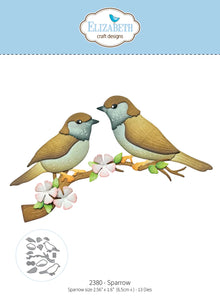 Elizabeth Craft Designs Bloom Wildly Sparrow Die Set