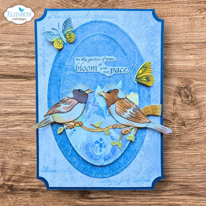 Elizabeth Craft Designs Bloom Wildly Sparrow Die Set