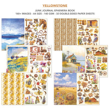 Ciao Bella Yellowstone Junk Journal & Ephemera A4 Book