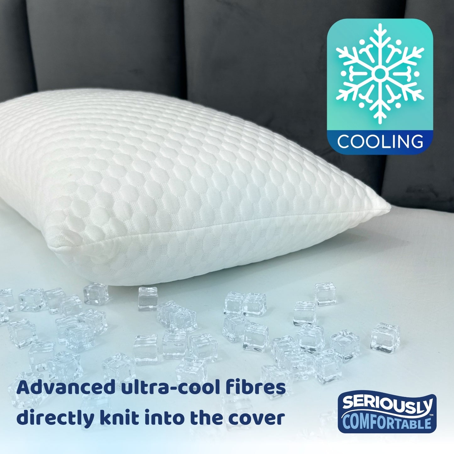 Seriously Comfortable CoolZone™ Pillow Cover Pair
