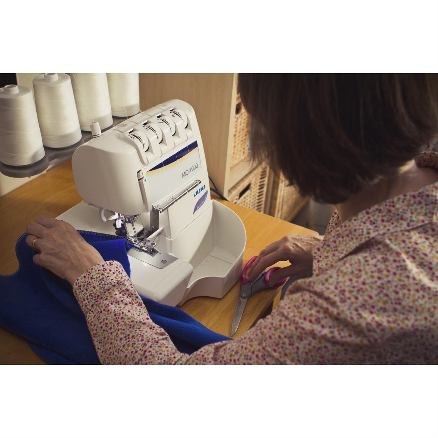 Juki MO-1000 Air Threading Overlocker | 2, 3 & 4 Thread Overlocker with Automatic Threading
