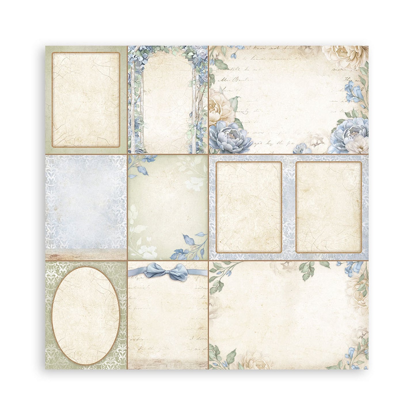 Stamperia Timeless 8"x8" Single Sided Scrapbook Pad
