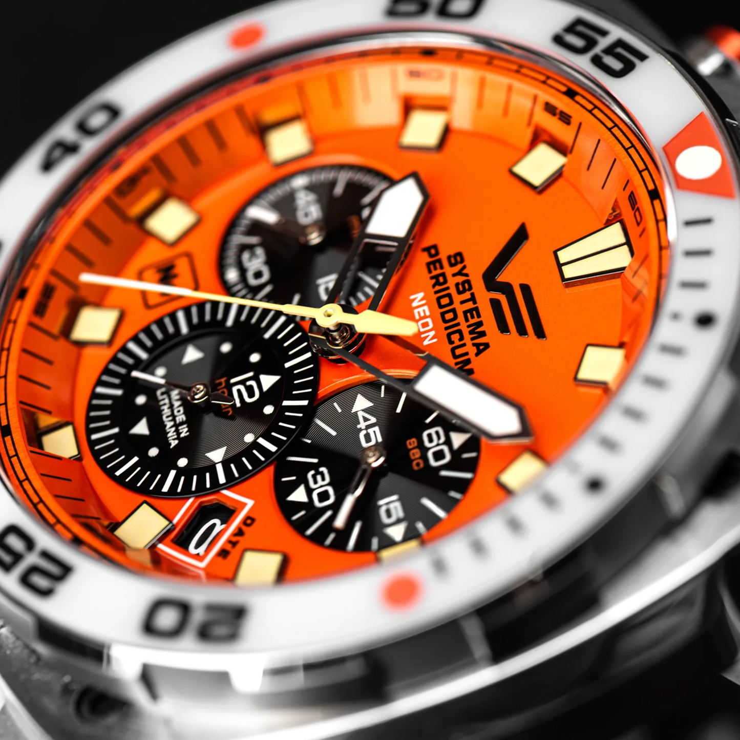 Vostok-Europe Systema Periodicum Neon VK67-650A723 Watch